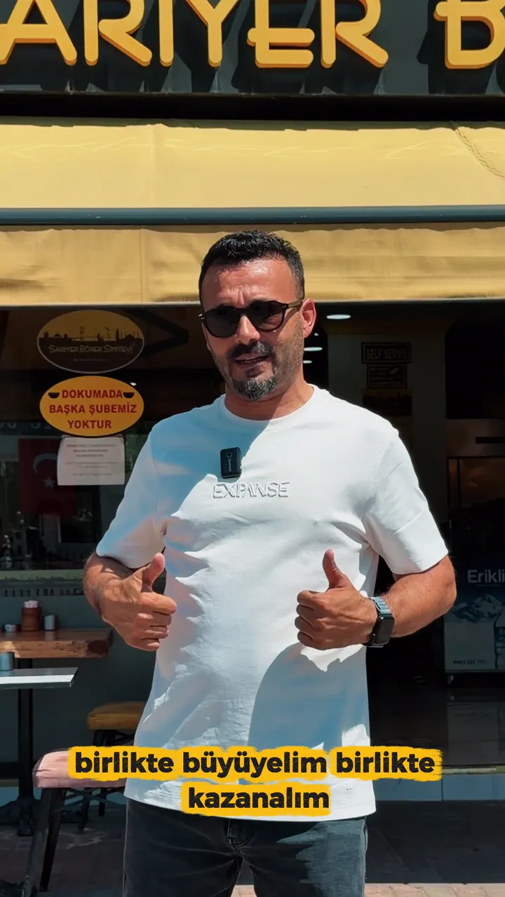 Sarıyer Börek Simit Evi bayilik tanıtım videosundan bir kare